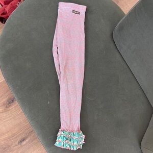 Matilda Jane Once Upon A Time Dazzling Potion Bow Polka Dot Legging size 8